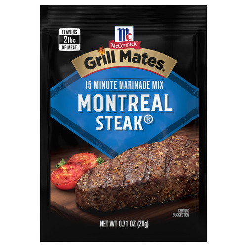 McCormick Grill Mates Montreal Steak Marinade Mix, 0.71 oz