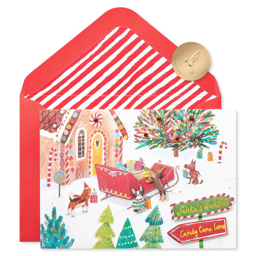 Papyrus Dog Christmas Card (Furry Christmas to You!)