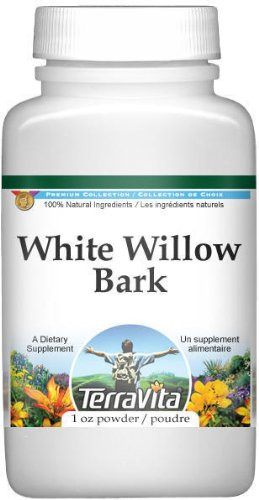 TerraVita White Willow Bark Powder (1 oz, ZIN: 512146) - 2 Pack