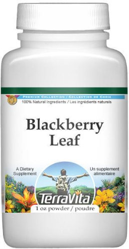 TerraVita BlackBerry Leaf Powder (1 oz, ZIN: 512749) - 2 Pack