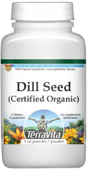 Dill Seed (Certified Organic) Powder (1 oz, ZIN: 518597) - 2 Pack