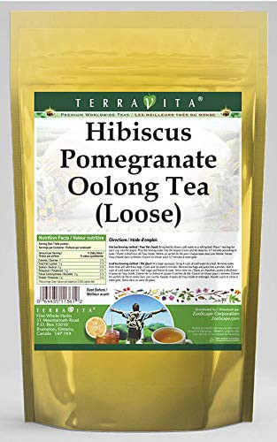 Hibiscus Pomegranate Oolong Tea (Loose) (8 oz, ZIN: 543507) - 2 Pack