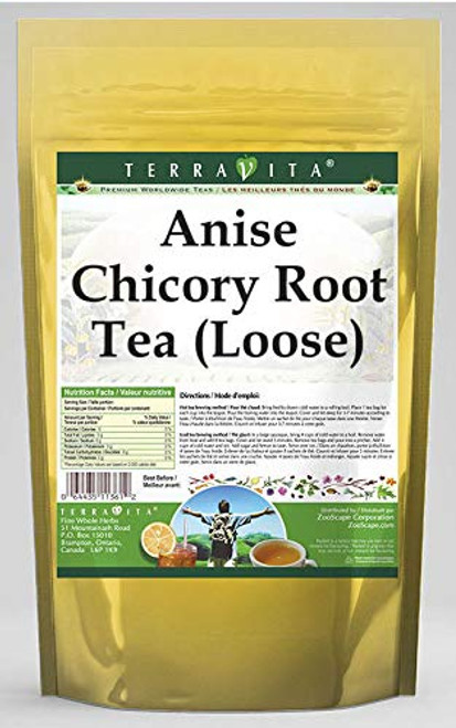 Anise Chicory Root Tea (Loose) (4 oz, ZIN: 546591) - 2 Pack Anise Chicory Root Tea (Loose) (4 oz, ZIN: 546591) - 2 Pack