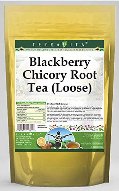 Blackberry Chicory Root Tea (Loose) (4 oz, ZIN: 547475) - 2 Pack Blackberry Chicory Root Tea (Loose) (4 oz, ZIN: 547475) - 2 Pack