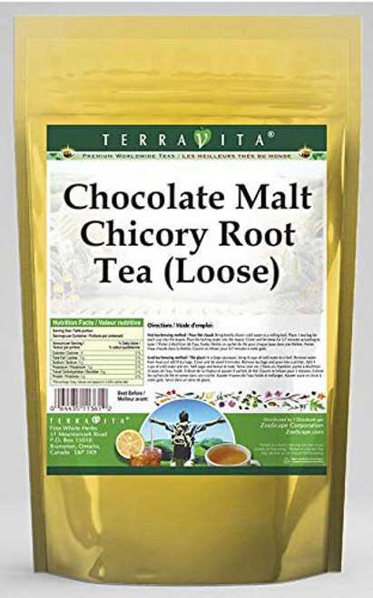 Chocolate Malt Chicory Root Tea (Loose) (8 oz, ZIN: 549452) - 2 Pack Chocolate Malt Chicory Root Tea (Loose) (8 oz, ZIN: 549452) - 2 Pack