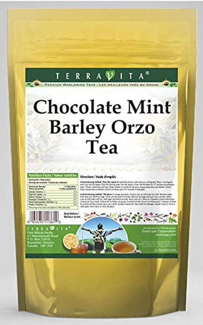 Chocolate Mint Barley Orzo Tea (25 tea bags, ZIN: 549505) - 2 Pack Chocolate Mint Barley Orzo Tea (25 tea bags, ZIN: 549505) - 2 Pack