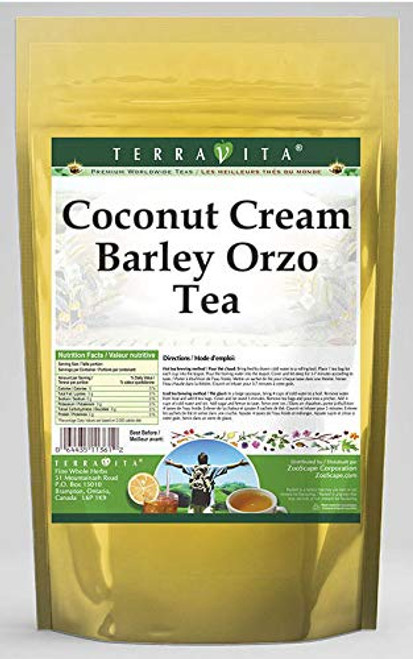 Coconut Cream Barley Orzo Tea (25 tea bags, ZIN: 550025) - 2 Pack Coconut Cream Barley Orzo Tea (25 tea bags, ZIN: 550025) - 2 Pack