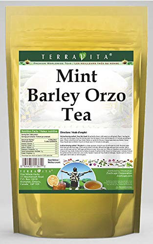 Mint Barley Orzo Tea (25 tea bags, ZIN: 554810) - 2 Pack