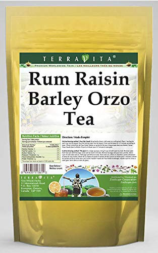 Rum Raisin Barley Orzo Tea (25 tea bags, ZIN: 557306) - 2 Pack
