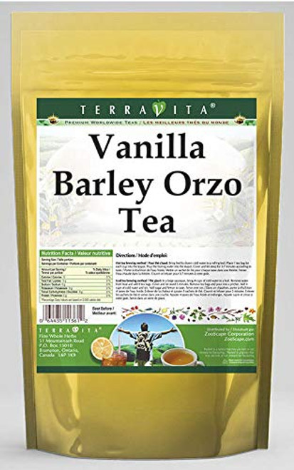 Vanilla Barley Orzo Tea (25 tea bags, ZIN: 558970) - 2 Pack