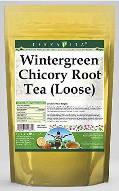 Wintergreen Chicory Root Tea (Loose) (4 oz, ZIN: 559436) - 2 Pack Wintergreen Chicory Root Tea (Loose) (4 oz, ZIN: 559436) - 2 Pack