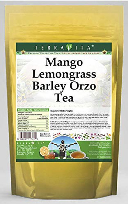 Mango Lemongrass Barley Orzo Tea (25 tea bags, ZIN: 560842) - 2 Pack Mango Lemongrass Barley Orzo Tea (25 tea bags, ZIN: 560842) - 2 Pack