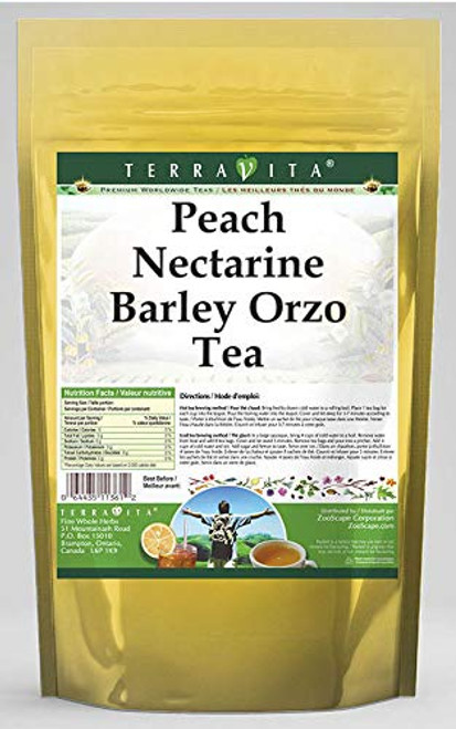Peach Nectarine Barley Orzo Tea (25 tea bags, ZIN: 562662) - 2 Pack Peach Nectarine Barley Orzo Tea (25 tea bags, ZIN: 562662) - 2 Pack