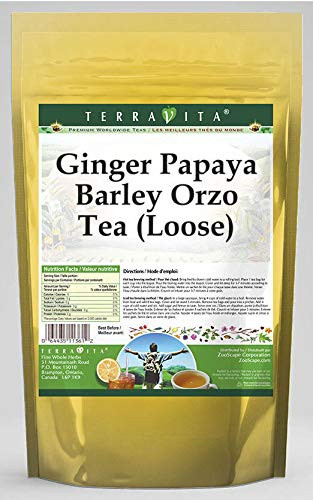 Ginger Papaya Barley Orzo Tea (Loose) (8 oz, ZIN: 565421) - 2 Pack