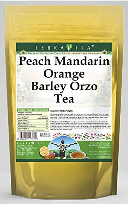 Peach Mandarin Orange Barley Orzo Tea (25 tea bags, ZIN: 565574) - 2 Pack Peach Mandarin Orange Barley Orzo Tea (25 tea bags, ZIN: 565574) - 2 Pack