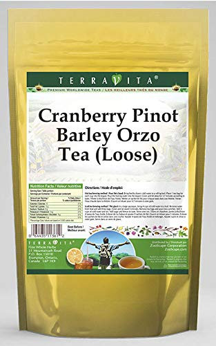 Cranberry Pinot Barley Orzo Tea (Loose) (8 oz, ZIN: 568541) - 2 Pack