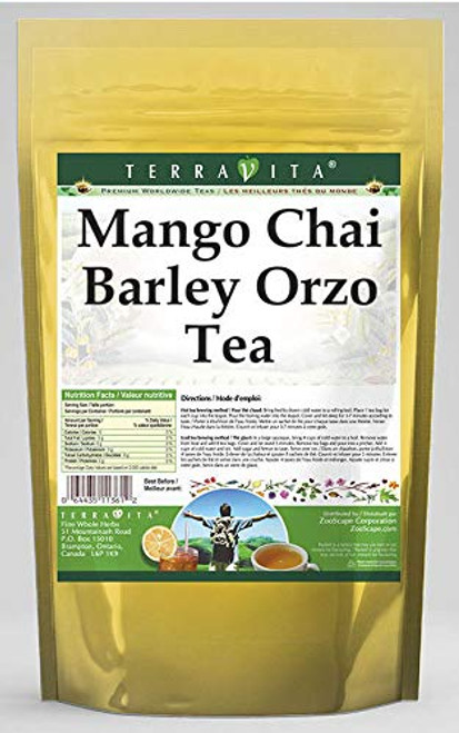 Mango Chai Barley Orzo Tea (25 tea bags, ZIN: 570046) - 2 Pack Mango Chai Barley Orzo Tea (25 tea bags, ZIN: 570046) - 2 Pack