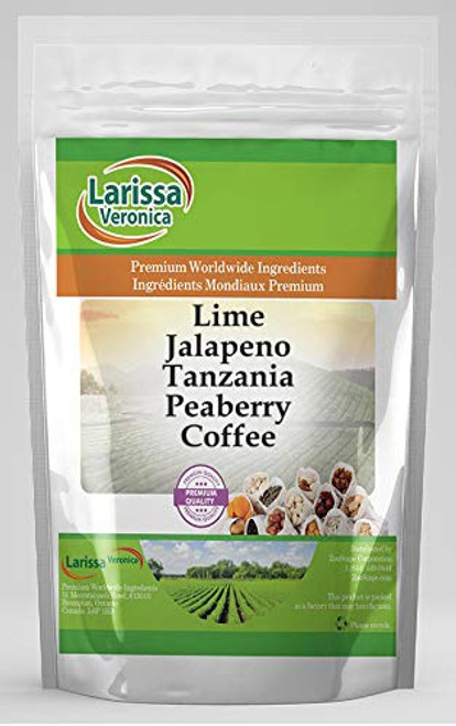 Lime Jalapeno Tanzania Peaberry Coffee (Gourmet, Naturally Flavored, Whole Coffee Beans) (4 oz, ZIN: 570656) - 2 Pack Lime Jalapeno Tanzania Peaberry Coffee (Gourmet, Naturally Flavored, Whole Coffee Beans) (4 oz, ZIN: 570656) - 2 Pack