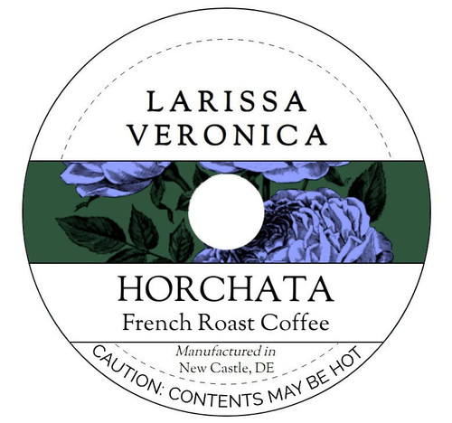 Horchata French Roast Coffee (Single Serve K-Cup Pods) (Gourmet, Naturally Flavored, Whole Coffee Beans) (12 pods, ZIN: 573127) - 2 Pack
