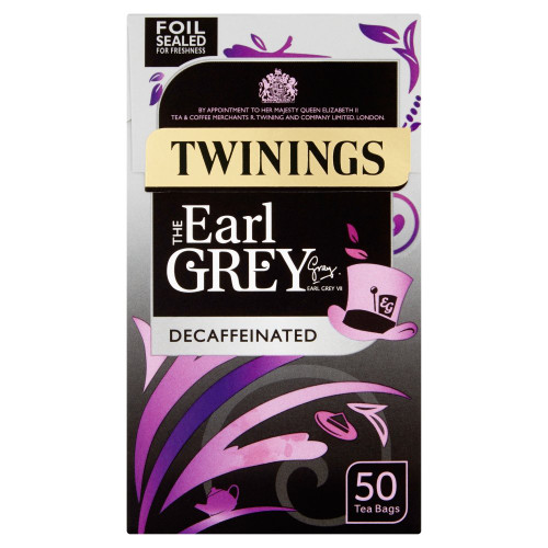 Twinings Earl Grey Decaffeinated - 50 Tea Bags
