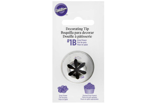 Wilton Extra Large Drop Flower Piping Tip #1B