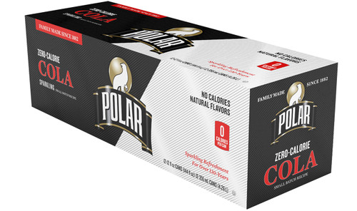 Polar Beverages Diet Caffeine Free Polar Cola, 12 Fluid Ounce (Pack of 12)