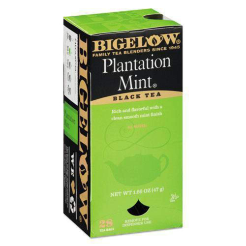 Bigelow Perfectly Mint Black Tea, 28/Box