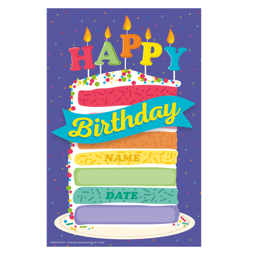 Eureka 844232 Celebratory Student Recognition Awards for Birthdays, 36pcs, Multicolor