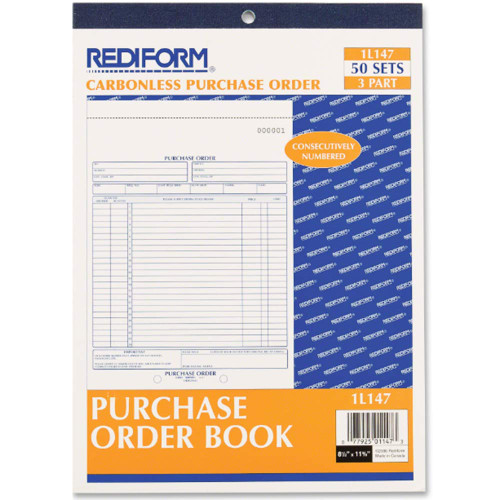 RED1L147 - Rediform Purchase Order Book