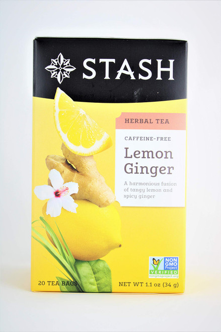 Stash Tea Ginger Lemon Tea, 20 ct, 2 pk Stash Tea Ginger Lemon Tea, 20 ct, 2 pk