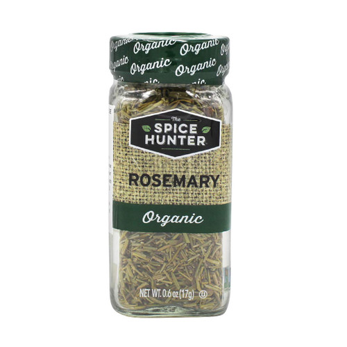 Spice Hunter Spices, Organic Rosemary, 0.6 Ounce (Pack of 6) (848721)