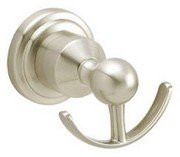 Matco-Norca Brushed Nickel Robe Hook Portia Collection