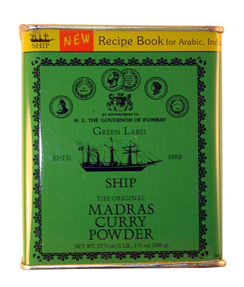 Ship Madras Curry Powder, 500-gram (Pack of 2)