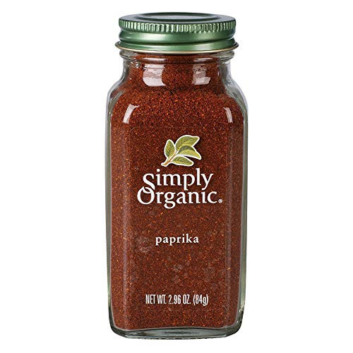 Simply Organic Ground Paprika, Certified Organic | 2.96 oz | Pack of 3 | Capsicum annuum