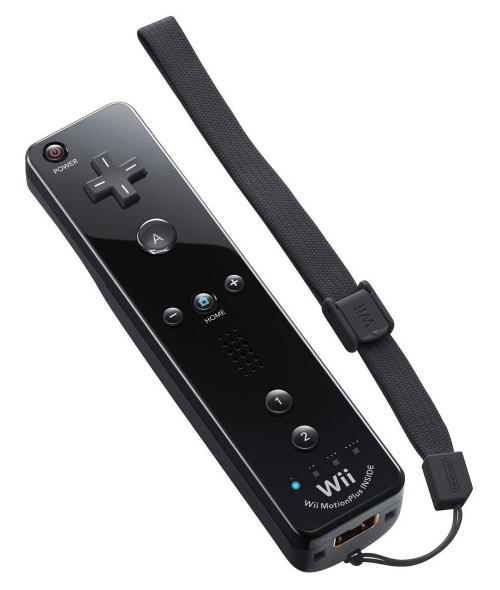 Nintendo Wii Remote Plus, Black (Renewed) Nintendo Wii Remote Plus, Black (Renewed)