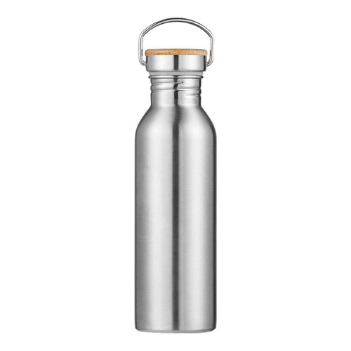 Sports Water Bottle Metal Stainless Steel Water Bottle Leak Proof,500ml,600ml,750ml Drinking Water Bottle for Cyclists, Runners, Hikers, Outdoor Camping (L,750ML)