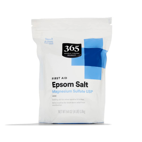 365 by Whole Foods Market, Epsom Salt, 64 Ounce 365 by Whole Foods Market, Epsom Salt, 64 Ounce