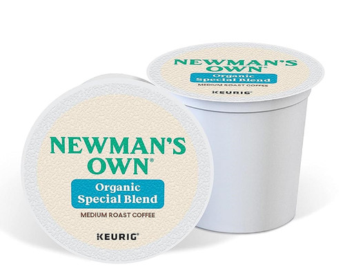 Newman's Own Organic Newman's Special Blend Coffee, K-Cup Portion Pack for Keurig K-Cup Brewers, 12-Count (Pack of 2) Newman's Own Organic Newman's Special Blend Coffee, K-Cup Portion Pack for Keurig K-Cup Brewers, 12-Count (Pack of 2)