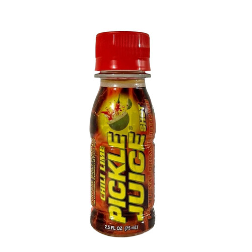 Pickle Juice Sports Drink Shots, Extra Strength, Chili Lime - Relieves Cramps Fast - Electrolyte Pickle Juice Shots for Day & Night Time Cramp Relief - Pickle Juice for Leg Cramps - 2.5 oz, 12 Pack Pickle Juice Sports Drink Shots, Extra Strength, Chili Lime - Relieves Cramps Fast - Electrolyte Pickle Juice Shots for Day & Night Time Cramp Relief - Pickle Juice for Leg Cramps - 2.5 oz, 12 Pack
