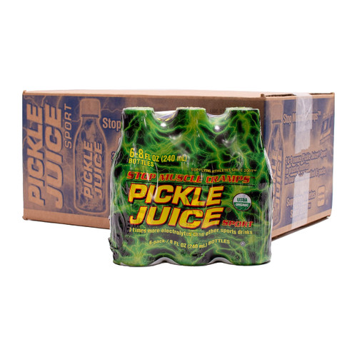 Pickle Juice Sports Drink - Relieves Cramps Immediately - Electrolyte Pickle Juice for Day & Night Time Cramp Relief - Organic Pickle Juice for Leg Cramps - No Artificial Ingredients - 8 oz, 24 Pack Pickle Juice Sports Drink - Relieves Cramps Immediately - Electrolyte Pickle Juice for Day & Night Time Cramp Relief - Organic Pickle Juice for Leg Cramps - No Artificial Ingredients - 8 oz, 24 Pack