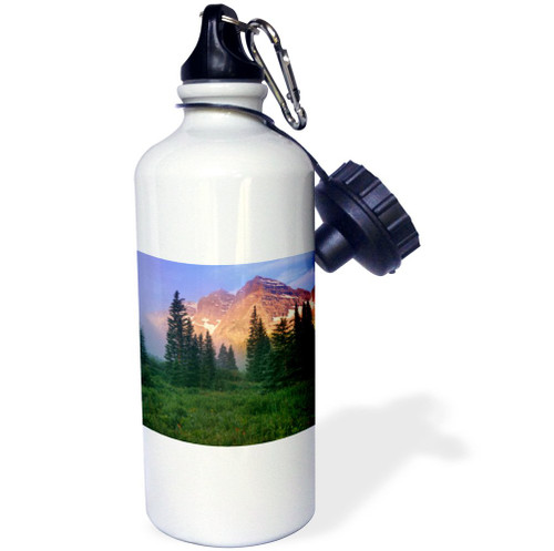 3dRose USA, Colorado, Snowmass Wilderness. Maroon Bells on a Foggy Morning. -Sports Water Bottle, 21oz , 21 oz, Multicolor 3dRose USA, Colorado, Snowmass Wilderness. Maroon Bells on a Foggy Morning. -Sports Water Bottle, 21oz , 21 oz, Multicolor