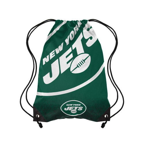 FOCO New York Jets NFL Gradient Drawstring Backpack
