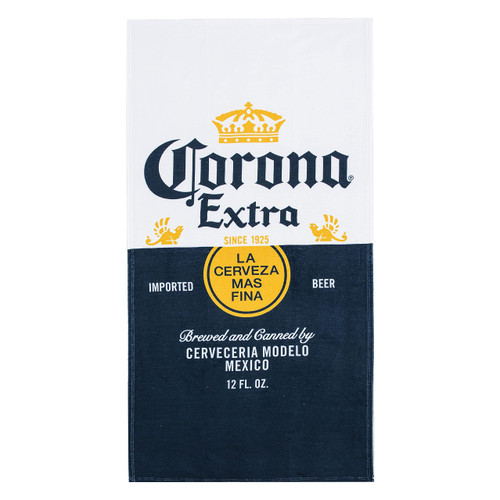 Northwest Beach Towel, 30" x 60", Corona Bottle Label
