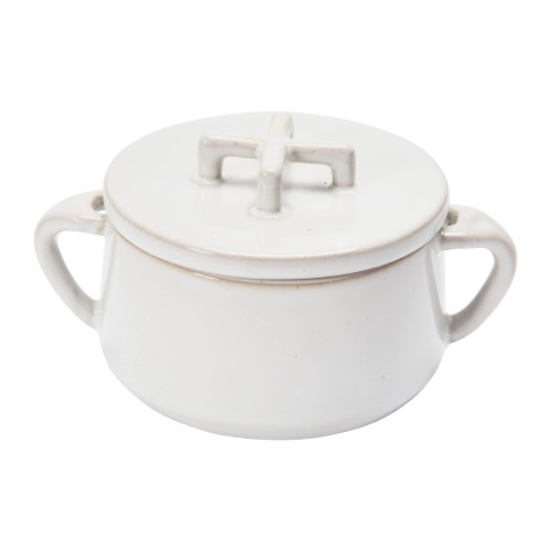 Creative Co-Op Stoneware Canister w Reactive Glaze