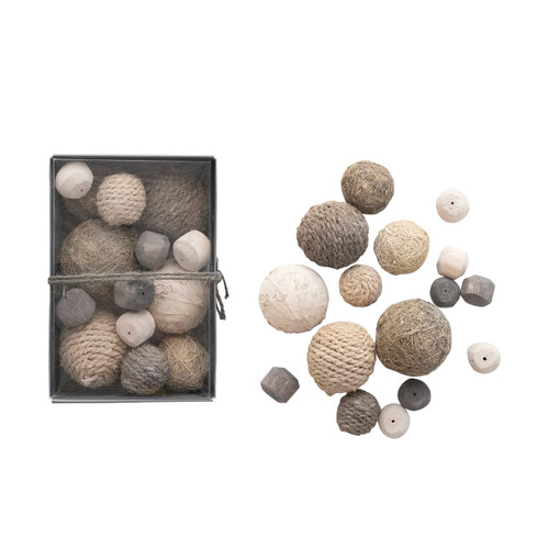 Creative Co-Op Boxed Dried Organic Ball Mix