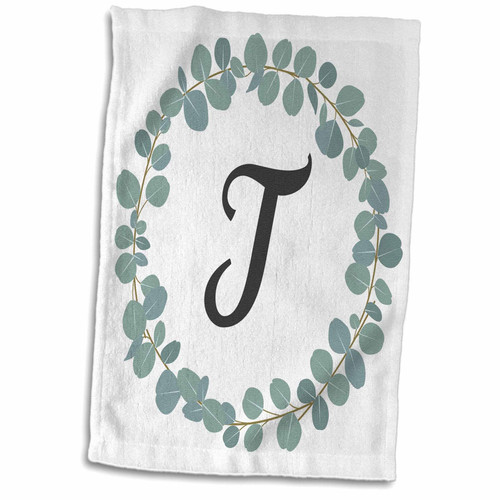 3dRose Ice Skating Queen-Dark Grey Towel, 15" x 22", White