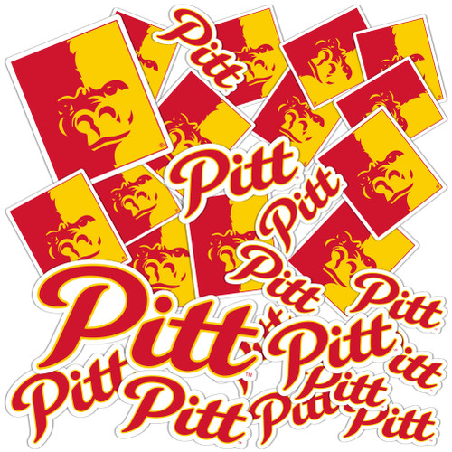 Pittsburg State University Sticker Gorillas Gus Stickers Vinyl Decals Laptop Water Bottle Car Scrapbook T1 (Type 1-1)