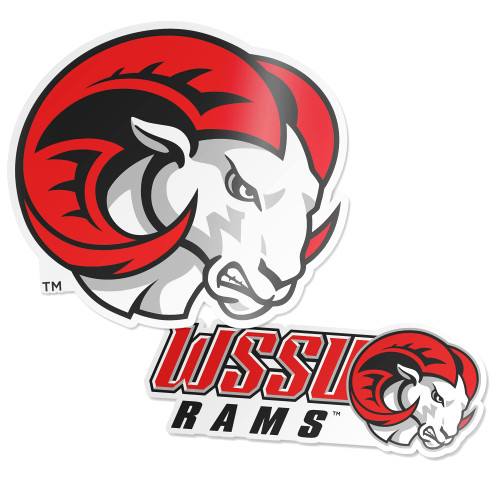 Winston-Salem State University WSSU Rams HBCU Sticker Vinyl Decal Laptop Water Bottle Car Scrapbook (4 Inch Set V1) Winston-Salem State University WSSU Rams HBCU Sticker Vinyl Decal Laptop Water Bottle Car Scrapbook (4 Inch Set V1)