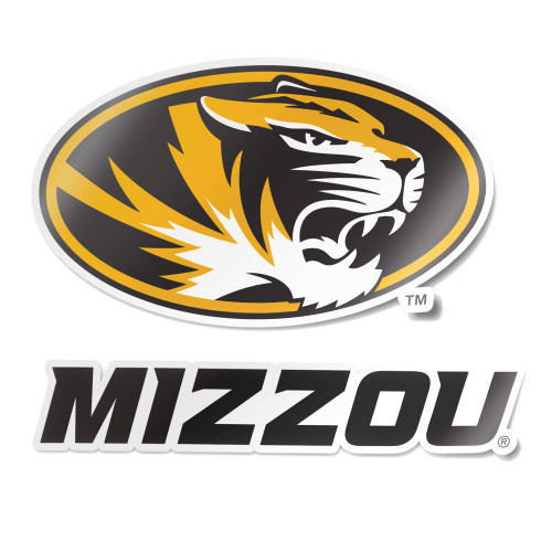 University of Missouri Tigers MU Mizzou Sticker Vinyl Decal Laptop Water Bottle Car Scrapbook (4 Inch Set V1)