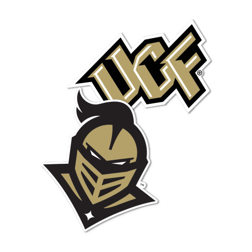 University of Central Florida Knights UCF Sticker Vinyl Decal Laptop Water Bottle Car Scrapbook (4 Inch Set V1)